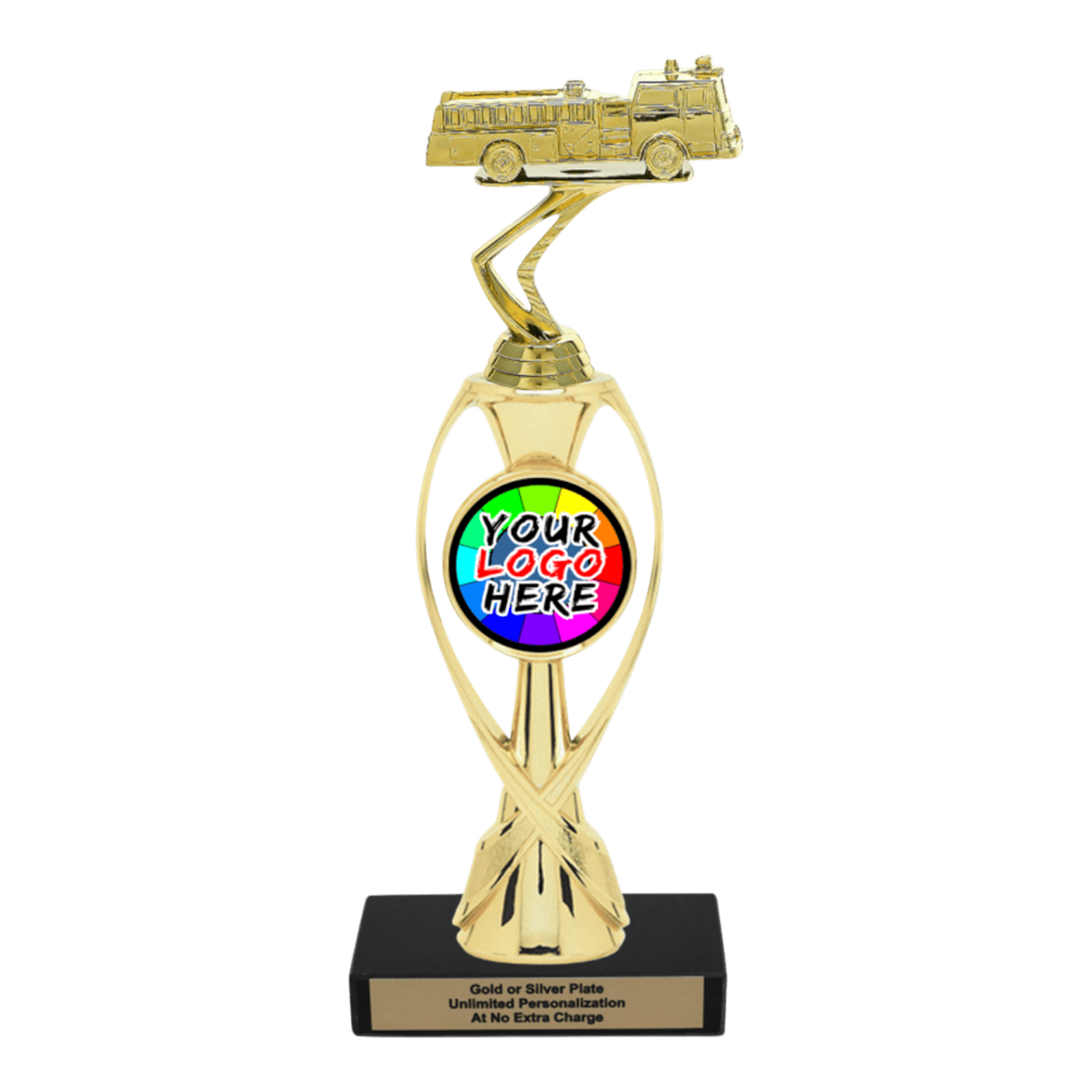 Custom Fire Engine Trophy - Custom Fire Engine Trophy | Engraved ...