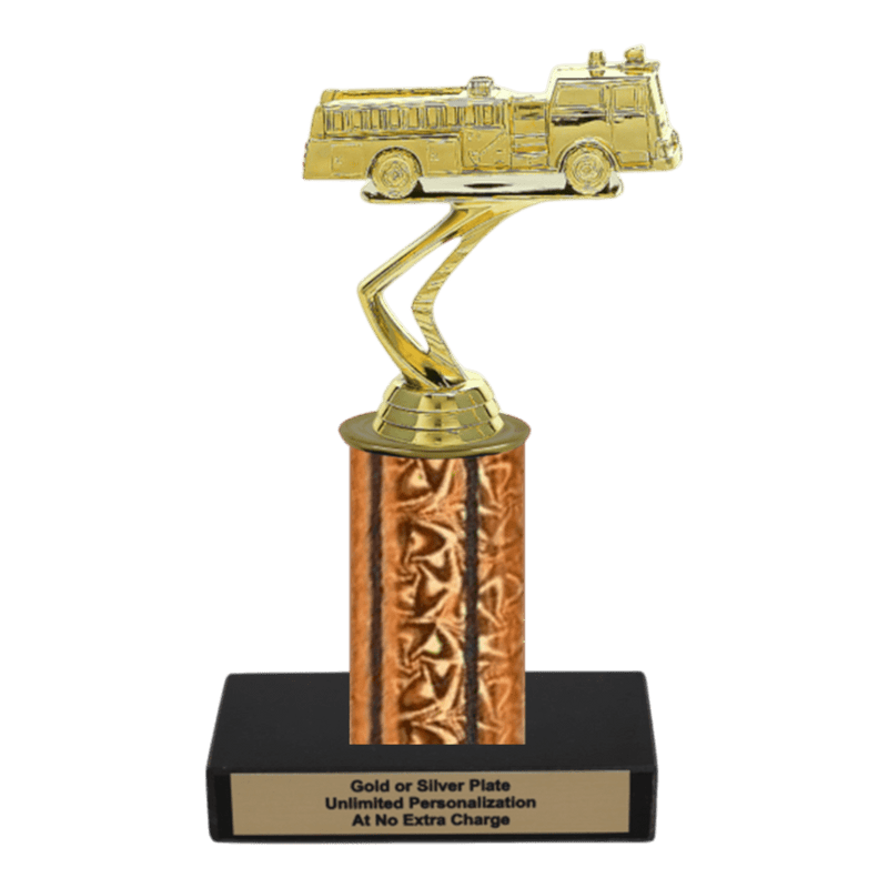 Custom Fire Engine Trophy - Type C Series 39001 - Anderson Trophy Co.