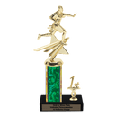 Custom Flag Football Trophy - Type L Series 32545 - Anderson Trophy Co.
