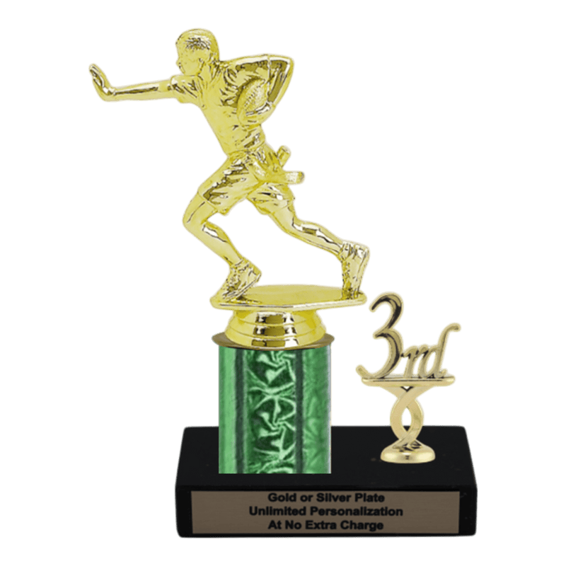 Custom Flag Football Trophy - Type L Series 34045 - Anderson Trophy Co.