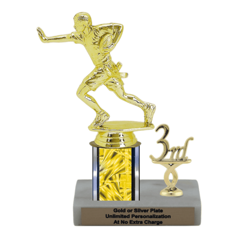 Custom Flag Football Trophy - Type L Series 34045 - Anderson Trophy Co.