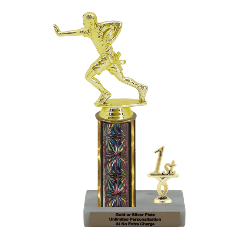 Custom Flag Football Trophy - Type L Series 34045 - Anderson Trophy Co.