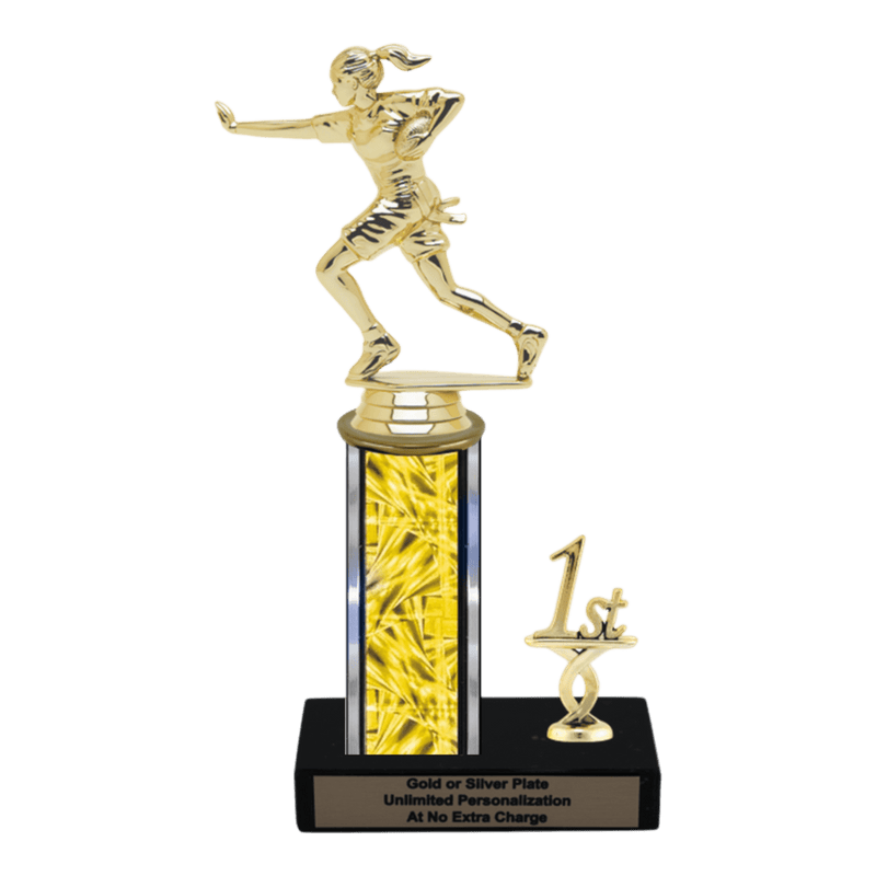 Custom Flag Football Trophy - Type L Series 34045 - Anderson Trophy Co.