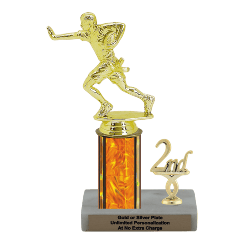 Custom Flag Football Trophy - Type L Series 34045 - Anderson Trophy Co.