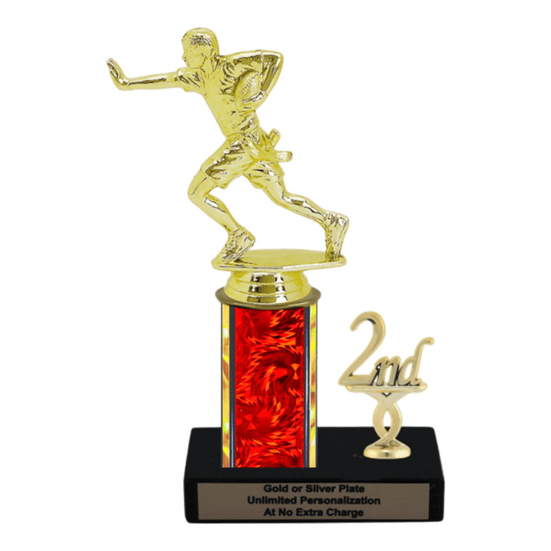 Custom Flag Football Trophy - Type L Series 34045 - Anderson Trophy Co.