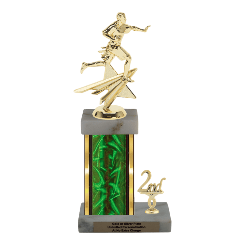 Custom Flag Football Trophy - Type N Series 32545 - Anderson Trophy Co.