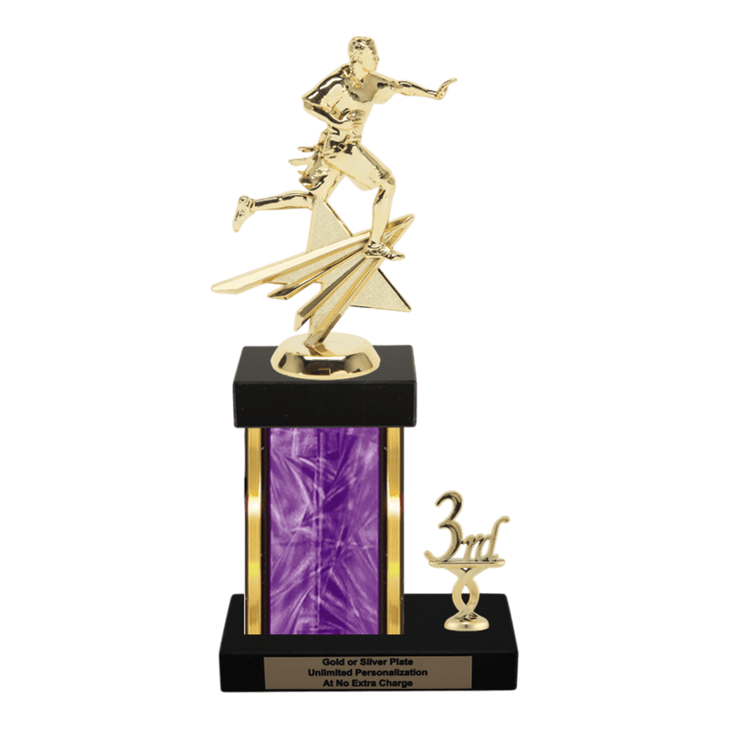 Custom Flag Football Trophy - Type N Series 32545 - Anderson Trophy Co.