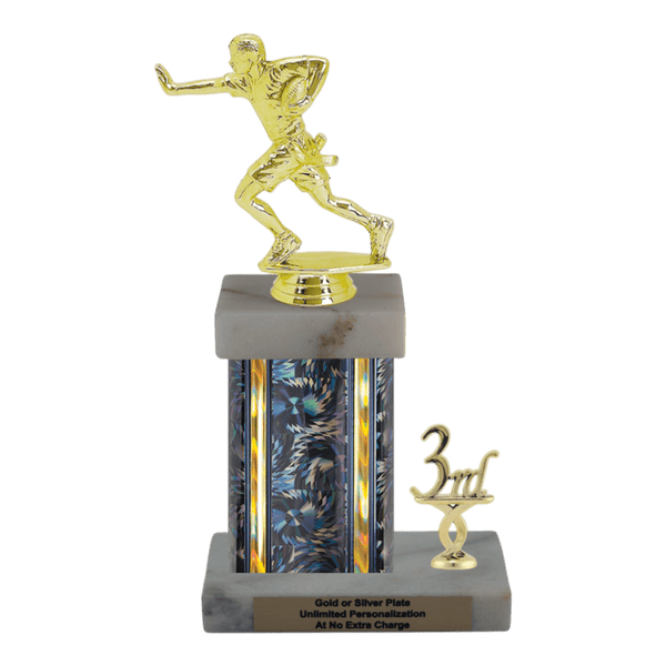 Custom Flag Football Trophy - Type N Series 34045 - Anderson Trophy Co.