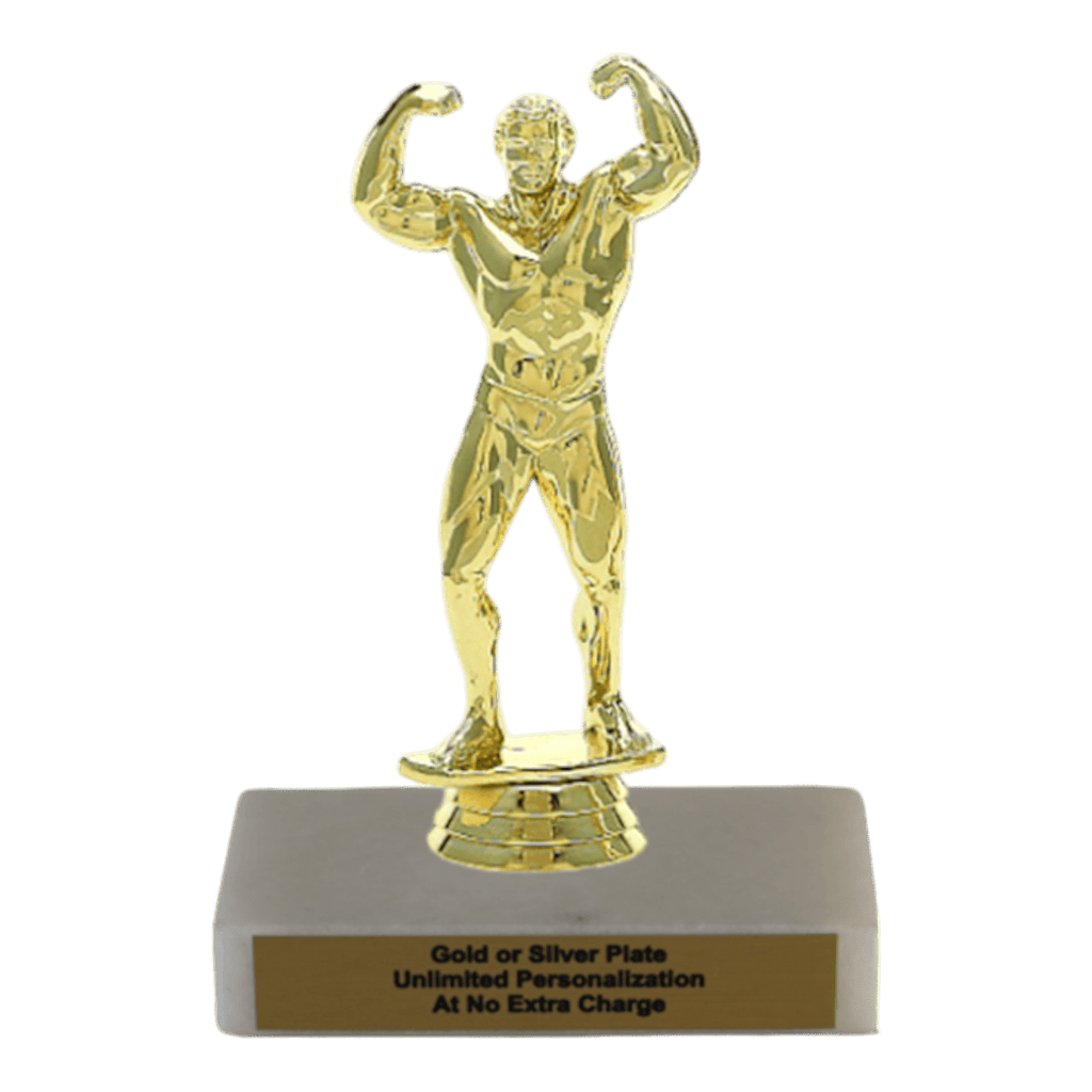 Exercise Trophy Custom Flex Bodybuilding Trophy - Type A Series 3400 - custom ...
