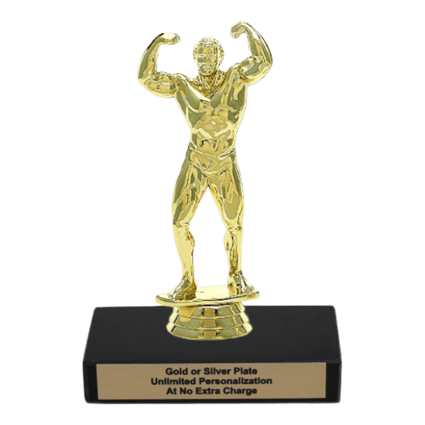 Custom Flex Bodybuilding Trophy - Type A Series 3400 - Anderson Trophy Co.