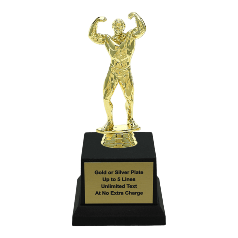 Exercise Trophy Custom Flex Bodybuilding Trophy - custom bodybuilding trophy | Engraved ...