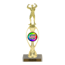 Custom Flex Bodybuilding Trophy - Type B Series 3400/36013 - Anderson Trophy Co.