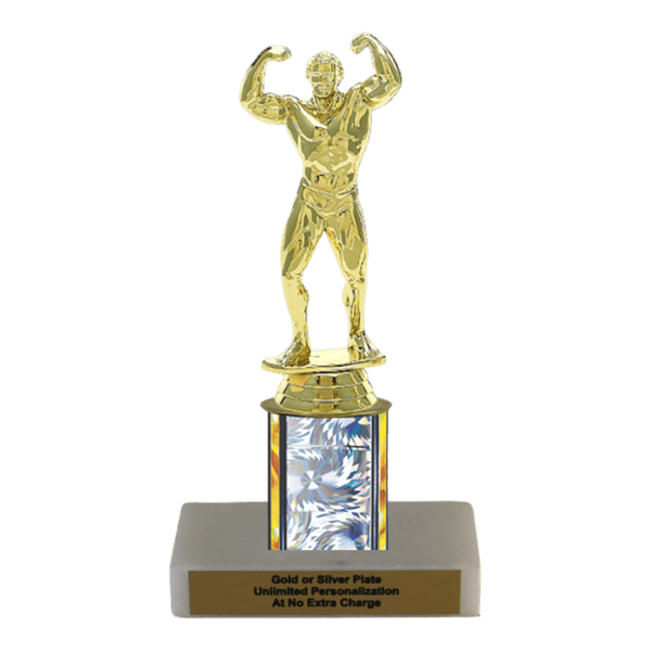 Custom Flex Bodybuilding Trophy - Type C Series 3400 - Anderson Trophy Co.