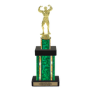 Custom Flex Bodybuilding Trophy - Type G Series 3400 - Anderson Trophy Co.