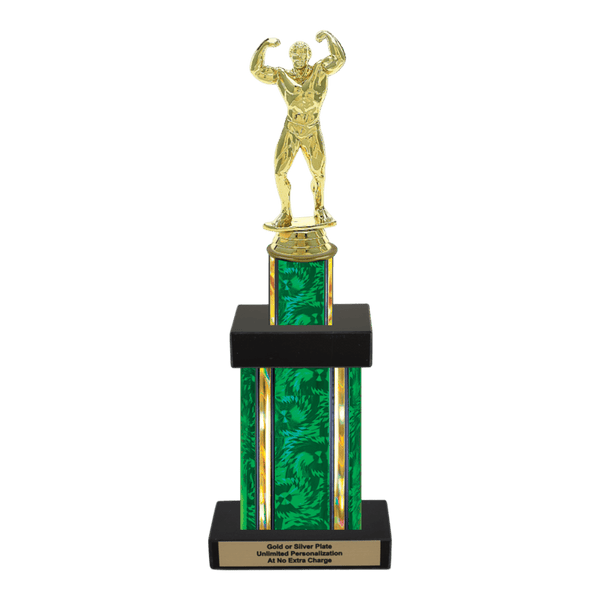 Custom Flex Bodybuilding Trophy - Type G Series 3400 - Anderson Trophy Co.