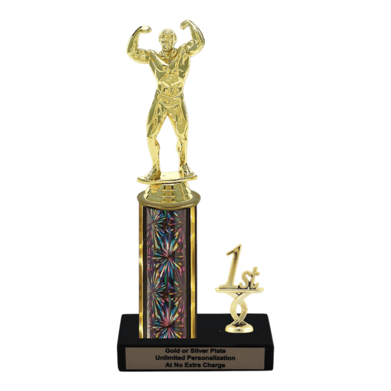 Custom Flex Bodybuilding Trophy - Type L Series 3400 - Anderson Trophy Co.