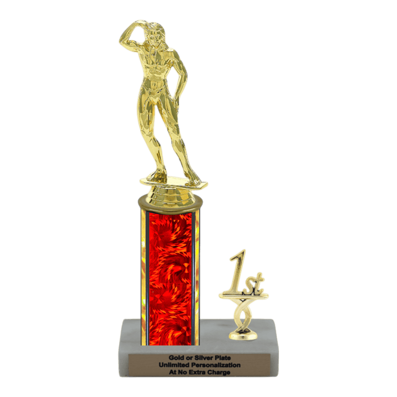 Custom Flex Bodybuilding Trophy - Type L Series 3400 - Anderson Trophy Co.