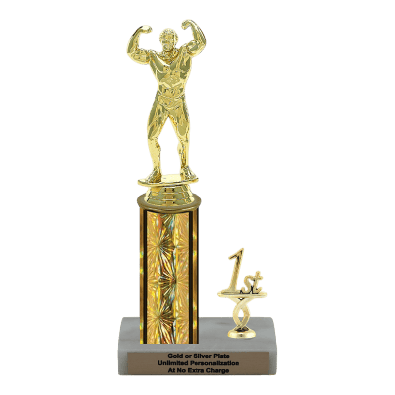 Custom Flex Bodybuilding Trophy - Type L Series 3400 - Anderson Trophy Co.