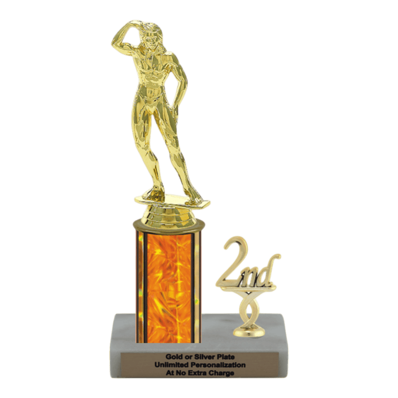 Custom Flex Bodybuilding Trophy - Type L Series 3400 - Anderson Trophy Co.