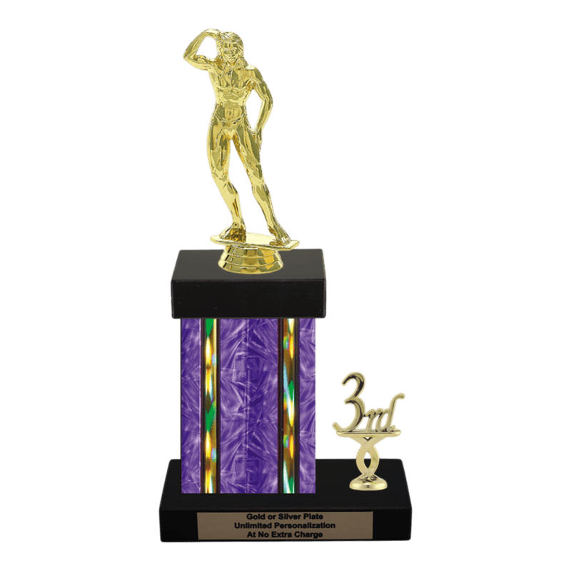 Custom Flex Bodybuilding Trophy - Type N Series 3400 - Anderson Trophy Co.