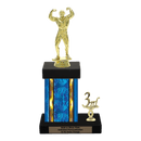 Custom Flex Bodybuilding Trophy - Type N Series 3400 - Anderson Trophy Co.