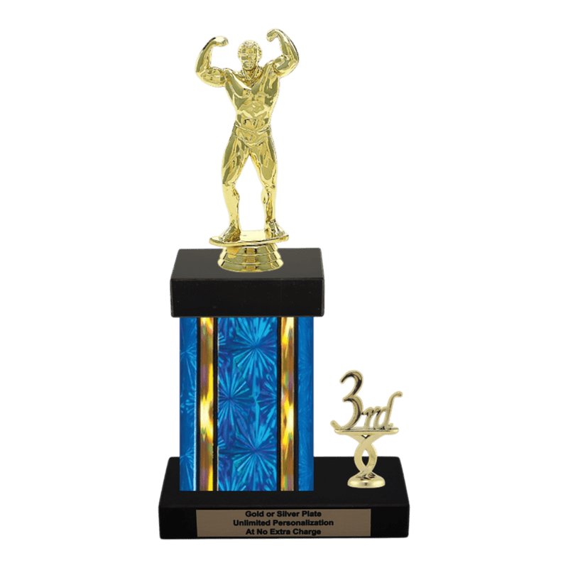 Custom Flex Bodybuilding Trophy - Type N Series 3400 - Anderson Trophy Co.