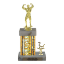 Custom Flex Bodybuilding Trophy - Type N Series 3400 - Anderson Trophy Co.