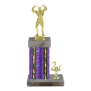 Custom Flex Bodybuilding Trophy - Type N Series 3400 - Anderson Trophy Co.