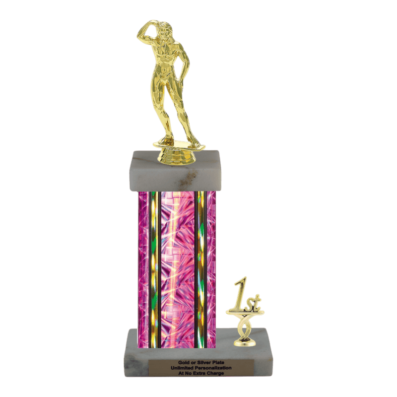 Custom Flex Bodybuilding Trophy - Type N Series 3400 - Anderson Trophy Co.