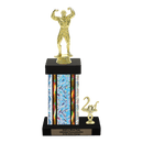 Custom Flex Bodybuilding Trophy - Type N Series 3400 - Anderson Trophy Co.