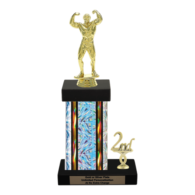 Custom Flex Bodybuilding Trophy - Type N Series 3400 - Anderson Trophy Co.