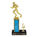 Custom Football Runner Trophy - Type L Series 3500 - Anderson Trophy Co.