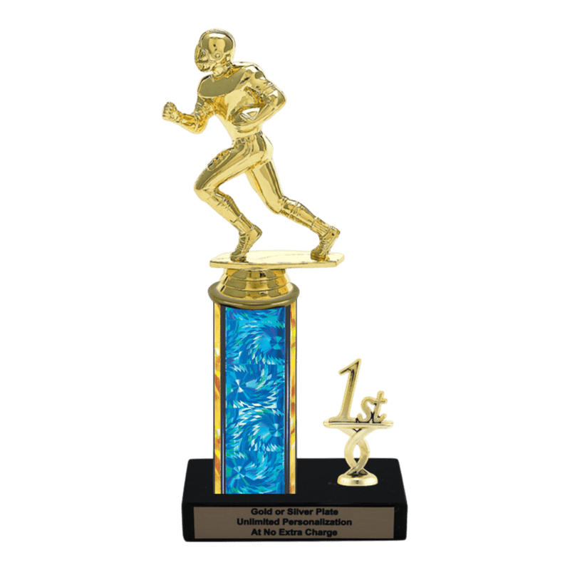 Custom Football Runner Trophy - Type L Series 3500 - Anderson Trophy Co.