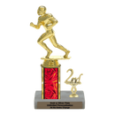 Custom Football Runner Trophy - Type L Series 3500 - Anderson Trophy Co.