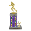 Custom Football Runner Trophy - Type N Series 3500 - Anderson Trophy Co.