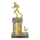 Custom Football Runner Trophy - Type N Series 3500 - Anderson Trophy Co.