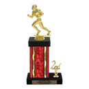 Custom Football Runner Trophy - Type N Series 3500 - Anderson Trophy Co.
