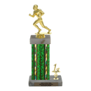 Custom Football Runner Trophy - Type N Series 3500 - Anderson Trophy Co.