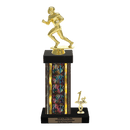 Custom Football Runner Trophy - Type N Series 3500 - Anderson Trophy Co.