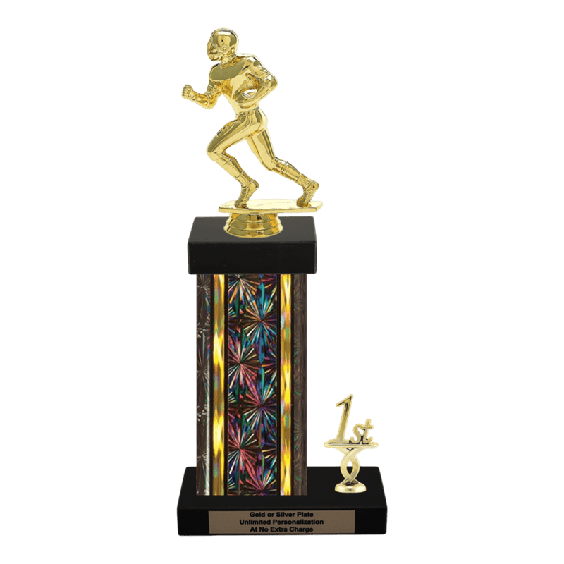 Custom Football Runner Trophy - Type N Series 3500 - Anderson Trophy Co.