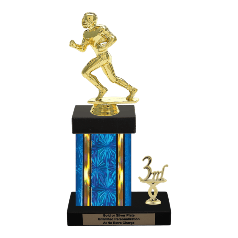 Custom Football Runner Trophy - Type N Series 3500 - Anderson Trophy Co.