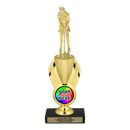 Custom Golf Putter Trophy - Type B Series 3634/342655 - Anderson Trophy Co.