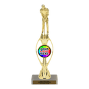 Custom Golf Putter Trophy - Type B Series 3634/36013 - Anderson Trophy Co.