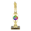 Custom Golf Putter Trophy - Type B Series 3634/36013 - Anderson Trophy Co.