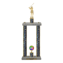Custom Golf Swing 2 Post Trophy - Series 3621 - Anderson Trophy Co.