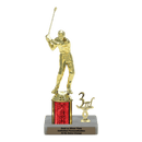 Custom Golf Swing Trophy - Type L Series 3621 - Anderson Trophy Co.