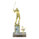 Custom Golf Swing Trophy - Type L Series 3621 - Anderson Trophy Co.