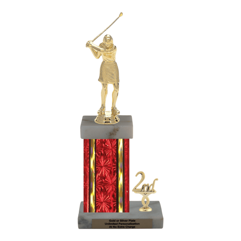 Custom Golf Swing Trophy - Type N Series 3621 - Anderson Trophy Co.