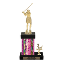 Custom Golf Swing Trophy - Type N Series 3621 - Anderson Trophy Co.