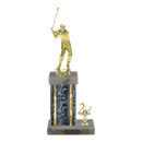 Custom Golf Swing Trophy - Type N Series 3621 - Anderson Trophy Co.